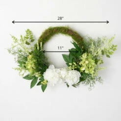 Flash Sale 😍 Sullivans Artificial 28" Floral Moss Half Wreath ✔️ -Sullivans Sales unnamed file 6813