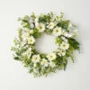 Flash Sale 🥰 Sullivans Artificial Dahlia Botanical Wreath; White 😉