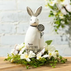 Flash Sale 🥰 Sullivans Artificial Dahlia Botanical Wreath; White 😉 -Sullivans Sales unnamed file 6833