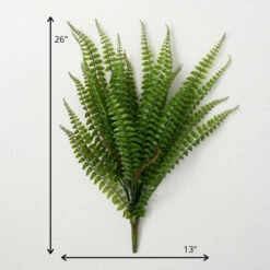 Best Sale 🛒 Sullivans Artificial Lush Green Fern Fronds Bush ⌛ -Sullivans Sales unnamed file 6853