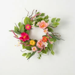 Best deal ✔️ Sullivans Artificial Vibrant Floral Wreath; Pink ⭐ 12 Best deal ✔️ Sullivans Artificial Vibrant Floral Wreath; Pink ⭐ -Sullivans Sales unnamed file 687