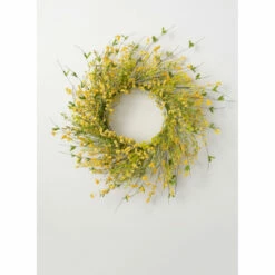 Wholesale 🥰 Sullivans Yellow Wispy Wreath 💯