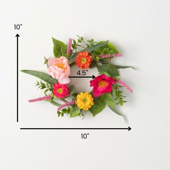 Best deal ✔️ Sullivans Artificial Vibrant Floral Wreath; Pink ⭐ 9 Best deal ✔️ Sullivans Artificial Vibrant Floral Wreath; Pink ⭐ - Image 7