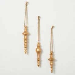 Hot Sale 🔥 Sullivans Glistening Gold Finial - Set Of 3 🎁