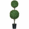 Discount 😀 Sullivans Boxwood 2 Tier Topiary Tree - 14"L X 14"W X 48"H 😍 -Sullivans Sales unnamed file 6959