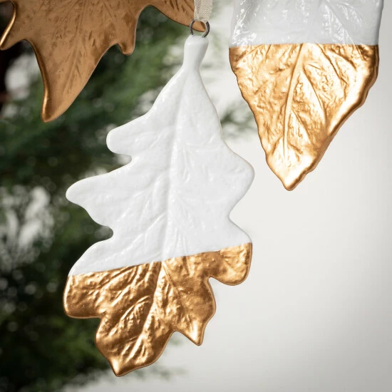 Budget ๐ฅ Sullivans Gold-Dipped Leaf Ornament - Set Of 3 โ 4 Budget ๐ฅ Sullivans Gold-Dipped Leaf Ornament - Set Of 3 โ - Image 2