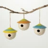 Coupon 😉 Sullivans Bulb-Shaped Hanging Birdhouses - Set Of 3 💯