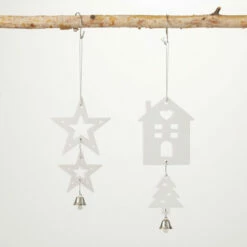 Best reviews of 👍 Sullivans Ceramic Cut-Out Ornament - Set Of 2 🌟