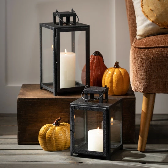 Best deal ๐ฏ Sullivans Black Rectangular Lantern - Set Of 2 - 6.75"L X 7.25"W X 14"H; 6.75"L X 7.25"W X 11"H ๐ฅ 5 Best deal ๐ฏ Sullivans Black Rectangular Lantern - Set Of 2 - 6.75"L X 7.25"W X 14"H; 6.75"L X 7.25"W X 11"H ๐ฅ - Image 3