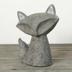 Cheap ✔️ Sullivans 18.25" Gray Fox Garden Sculpture; Gray ⌛