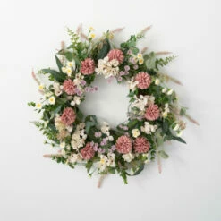 Best reviews of 😉 Sullivans Artificial 19" Mixed Floral Wreath ⭐