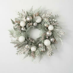 Best Pirce 😀 Sullivans 25" Artificial Winter Pine Wreath ✨