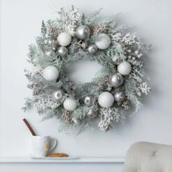 Best Pirce 😀 Sullivans 25" Artificial Winter Pine Wreath ✨ 8 Best Pirce 😀 Sullivans 25" Artificial Winter Pine Wreath ✨ -Sullivans Sales unnamed file 7150