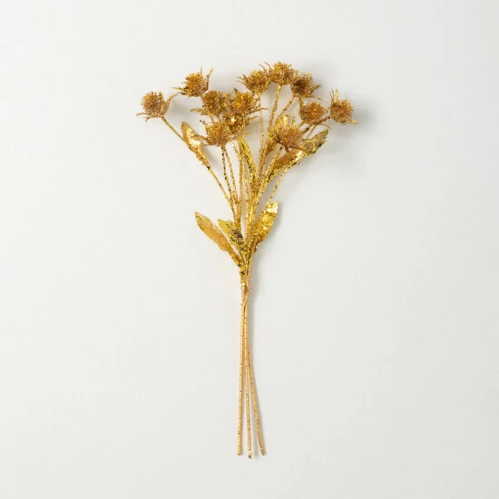 Deals 🌟 Sullivans 19" Artificial Shiny Gold Echinop Thistle 😀 3 Deals 🌟 Sullivans 19" Artificial Shiny Gold Echinop Thistle 😀