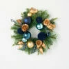Best Sale ⌛ Sullivans 19" Artificial Ornamental Blue Pine Mini Wreath 🥰