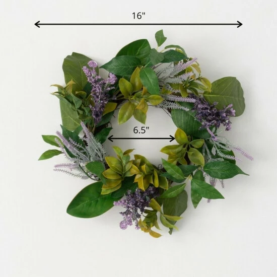 Best Pirce ๐ Sullivans Artificial 16" Lavender Foliage Mini Wreath โญ 5 Best Pirce ๐ Sullivans Artificial 16" Lavender Foliage Mini Wreath โญ - Image 3