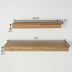 Budget 😉 Sullivans Rattan Trimmed Wall Shelf - Set Of 2 ⭐ -Sullivans Sales unnamed file 720