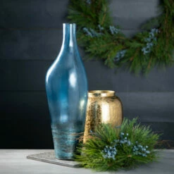 Best Sale 👍 Sullivans Polished Blue Glass Tall Vase ⌛ -Sullivans Sales unnamed file 723