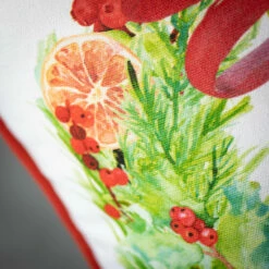 Flash Sale 🎁 Sullivans Pine And Fruit Wreath Pillow 💯 -Sullivans Sales unnamed file 7257