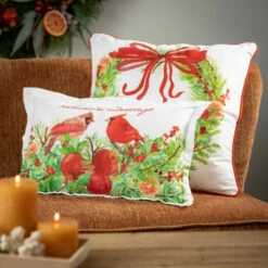 Flash Sale 🎁 Sullivans Pine And Fruit Wreath Pillow 💯 -Sullivans Sales unnamed file 7258
