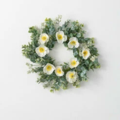 Best reviews of 🎁 Sullivans Artificial 15" Eucalyptus Poppy Mini Wreath 😍