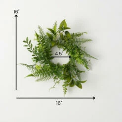 Cheapest ✨ Sullivans Artificial Verdant Leafy Foliage Wreath; Green 🎁 -Sullivans Sales unnamed file 7355