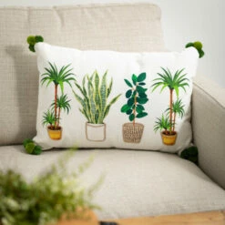 Best Sale 🥰 Sullivans Botanical Plant Scene Decorative Pillow ✔️ -Sullivans Sales unnamed file 7402