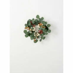 Hot Sale 🥰 Sullivans 13" Eucalyptus & Berry Artificial Mini Wreath ⭐