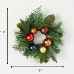 Wholesale 🌟 Sullivans 13" Artificial Ornamental Festive Mini Wreath 🌟 -Sullivans Sales unnamed file 7453