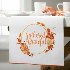 Discount 🧨 Sullivans Harvest-Themed Linen Table Runner 👏 -Sullivans Sales unnamed file 7476