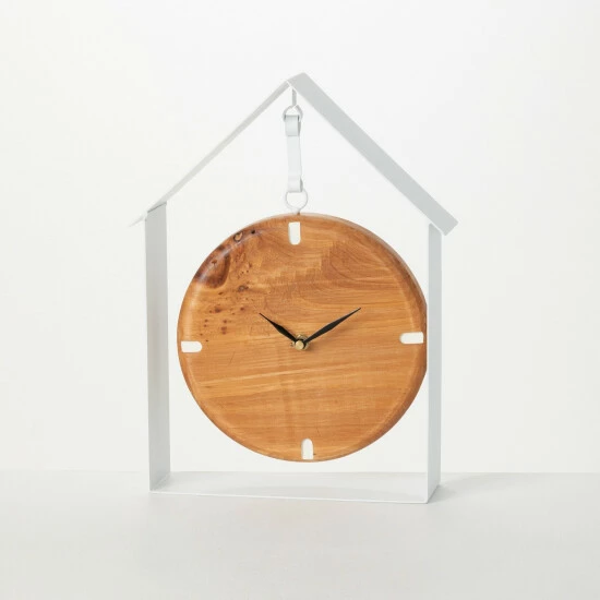 Cheapest 💯 Sullivans Metal Framed House Desk Clock 🌟 3 Cheapest 💯 Sullivans Metal Framed House Desk Clock 🌟