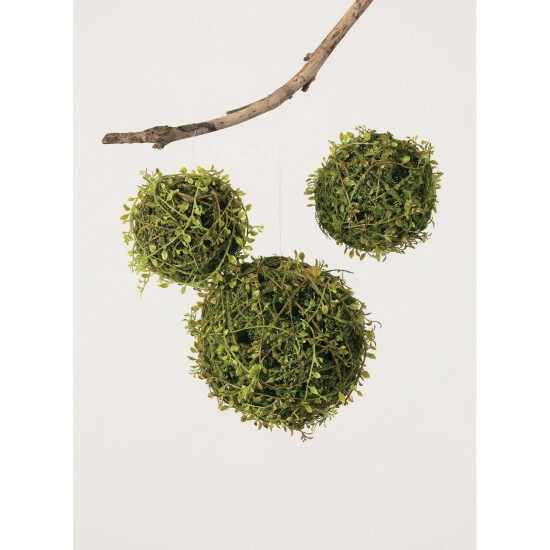 Outlet 🥰 Sullivans Mossy Orbs - Set Of 3 💯 3 Outlet 🥰 Sullivans Mossy Orbs - Set Of 3 💯