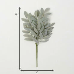 Wholesale 🔥 Sullivans Artificial Soft Dusty Green Leaf Stem 🔥 -Sullivans Sales unnamed file 7516