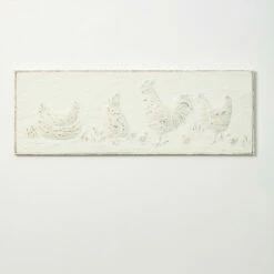 Brand new ๐คฉ Sullivans Distressed Raised Chicken Art โค๏ธ
