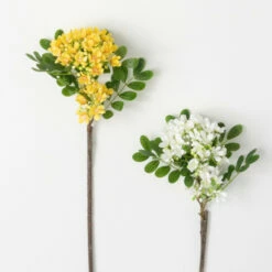 Best Sale ๐คฉ Sullivans Artificial Sunny Bright Flowering Stems - Set Of 2 ๐