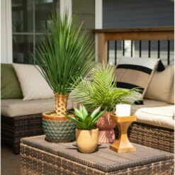 Best Pirce 👍 Sullivans 8.25 In And 11.25 In Sleek Geometric Candle Holders - Set Of 2; Brown - 5"L X 5"W X 11.25"H; 5"L X 5"W X 8.25"H ⭐ -Sullivans Sales unnamed file 7539