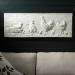 Brand new 🤩 Sullivans Distressed Raised Chicken Art ❤️ -Sullivans Sales unnamed file 754