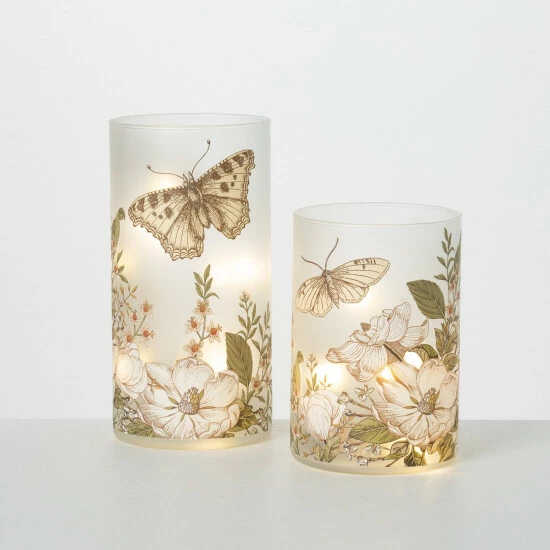 Budget ๐ Sullivans 6 In And 8 In Flora And Fauna Candle Holders - Set Of 2; Clear - 4"L X 4"W X 8"H; 4"L X 4"W X 6"H โ 3 Budget ๐ Sullivans 6 In And 8 In Flora And Fauna Candle Holders - Set Of 2; Clear - 4"L X 4"W X 8"H; 4"L X 4"W X 6"H โ