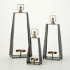 Buy 💯 Sullivans 12.5 In, 16.5 In And 20 In Tapered Framed Candle Holders - Set Of 3; Black 🧨 -Sullivans Sales unnamed file 7571