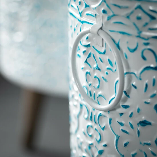 Budget โค๏ธ Sullivans Mediterranean Raised Metal Planters - Set Of 2 ๐งจ 4 Budget โค๏ธ Sullivans Mediterranean Raised Metal Planters - Set Of 2 ๐งจ - Image 2