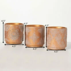 Deals 🎁 Sullivans Embossed Container - Set Of 3 🤩 9 Deals 🎁 Sullivans Embossed Container - Set Of 3 🤩 -Sullivans Sales unnamed file 894