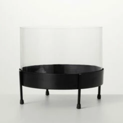 Best Pirce 👏 Sullivans Wide Hurricane Candle Platform - 11"L X 11"W X 9"H ⭐