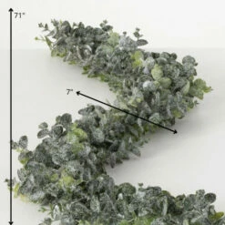 Discount ๐คฉ Sullivans 72" Artificial Snowy Eucalyptus Garland - Green ๐ 7 Discount ๐คฉ Sullivans 72" Artificial Snowy Eucalyptus Garland - Green ๐ -Sullivans Sales unnamed file 980